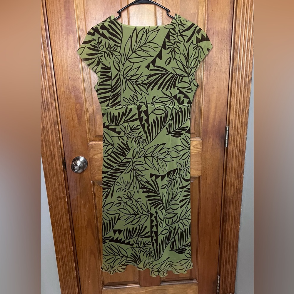 EUC BOB MACKIE dress size 10 100% silk - Picture 2 of 4